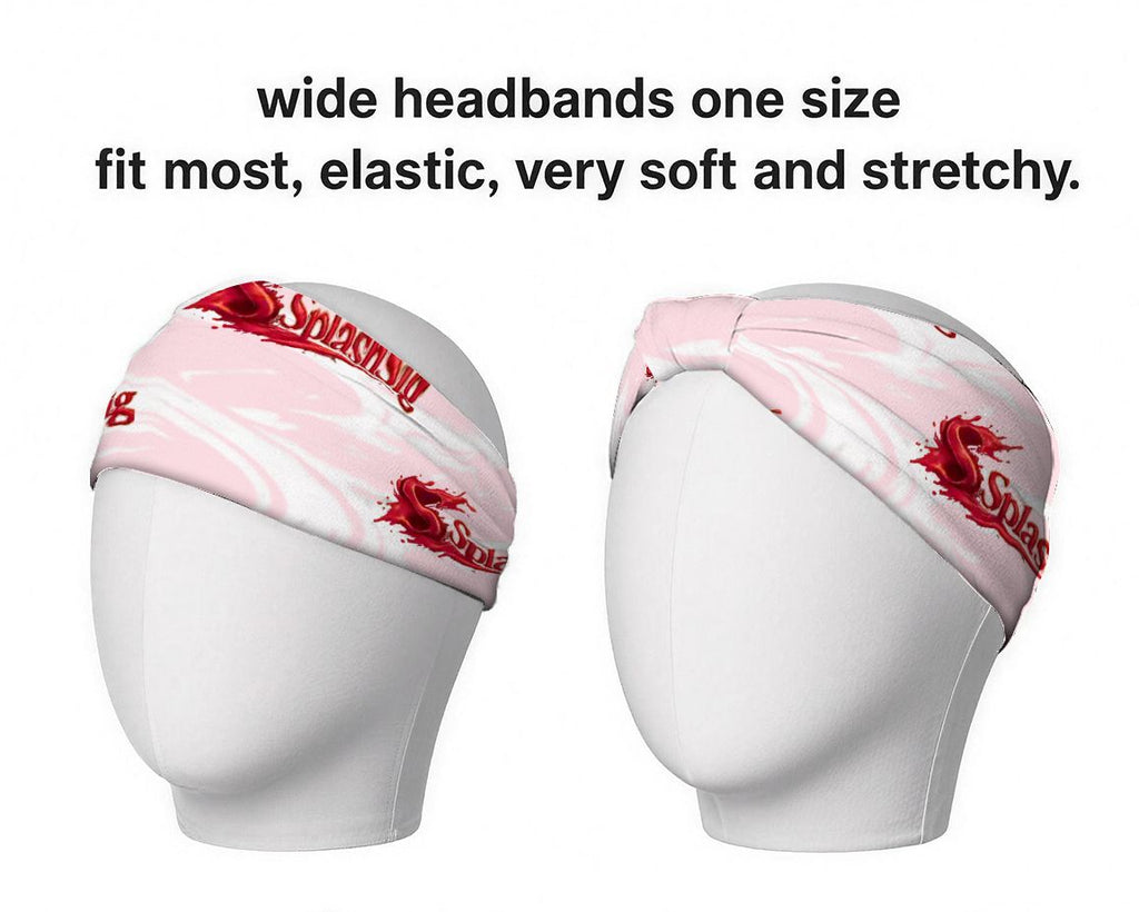 Splashsig Signature Wide Turban Headband