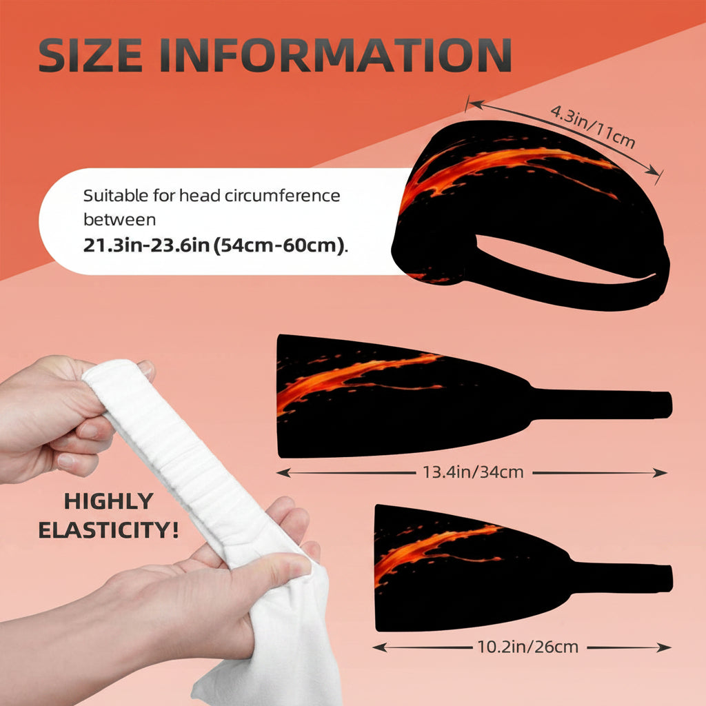 Splashsig Signature Elastic Sports Headband