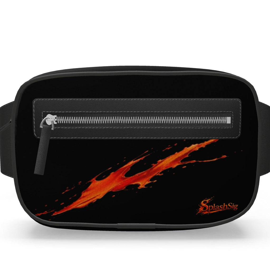 Splashsig Signature Black Lava Glow Belt Bag