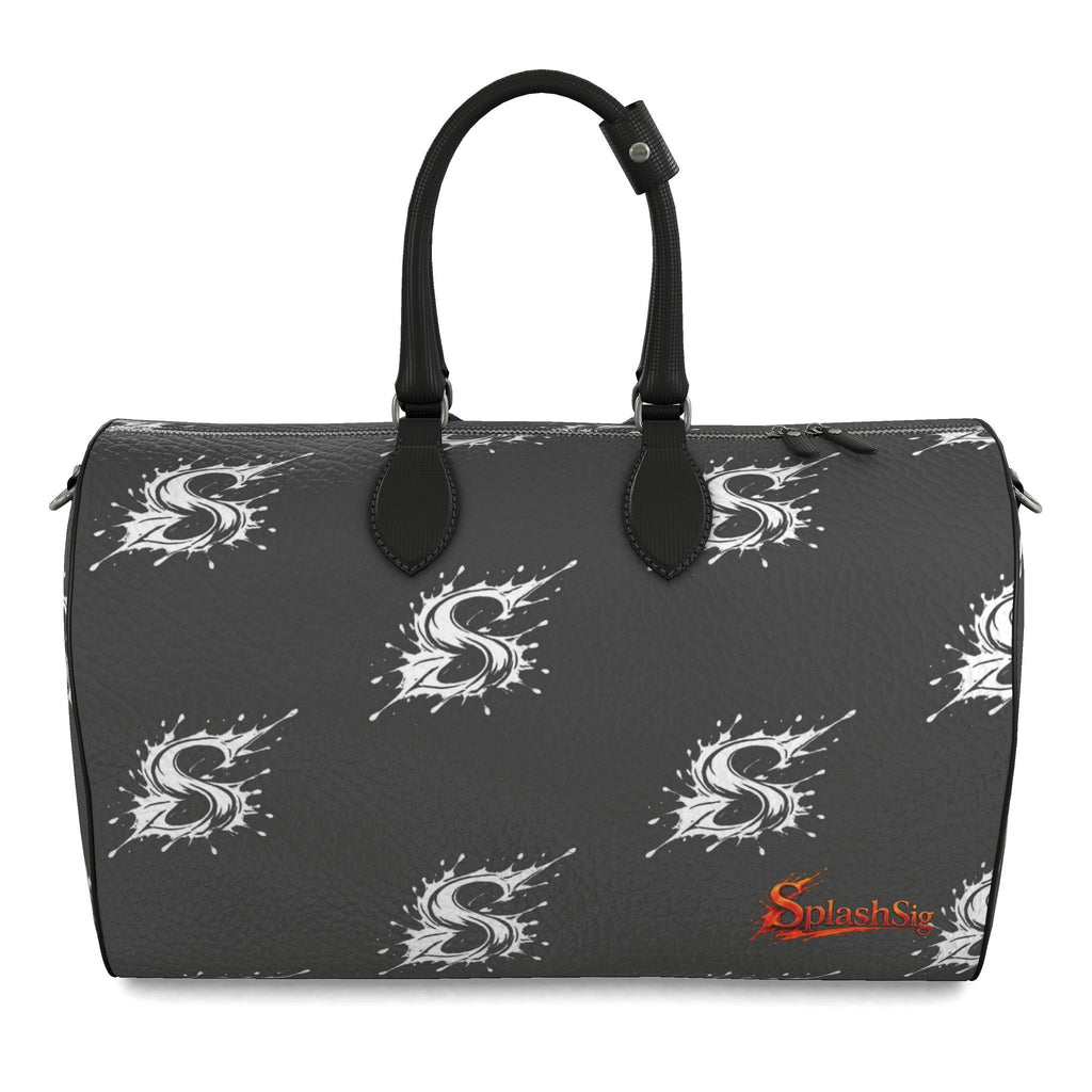 Splashsig Signature Premium Charcoal Duffle Bag