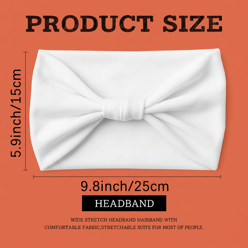 Splashsig Signature Wide Turban Headband