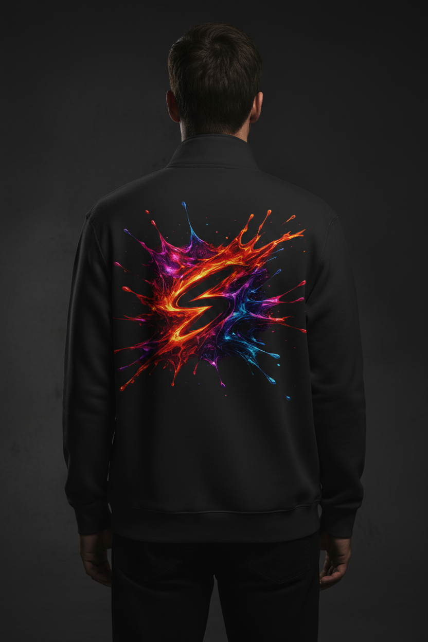 Dark Editorial Back Mockup