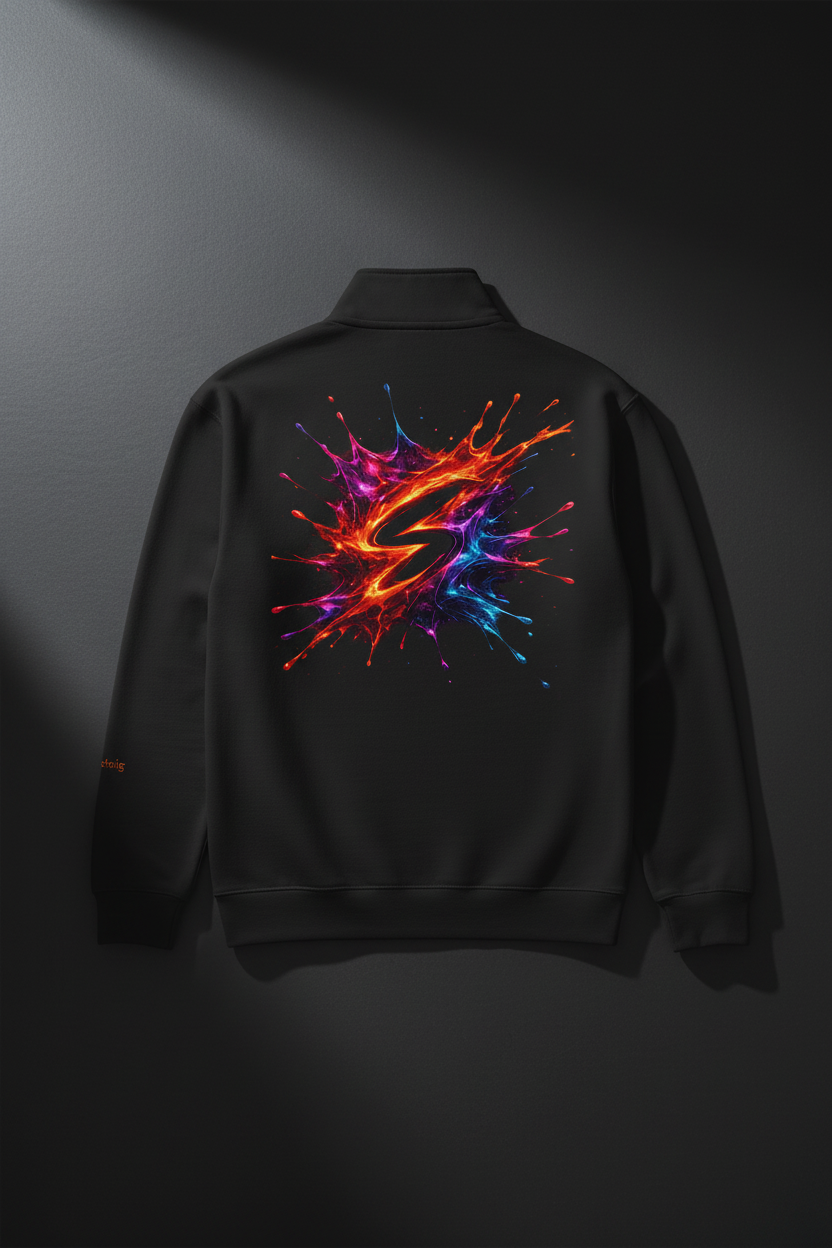 Dark Flatlay Back Mockup