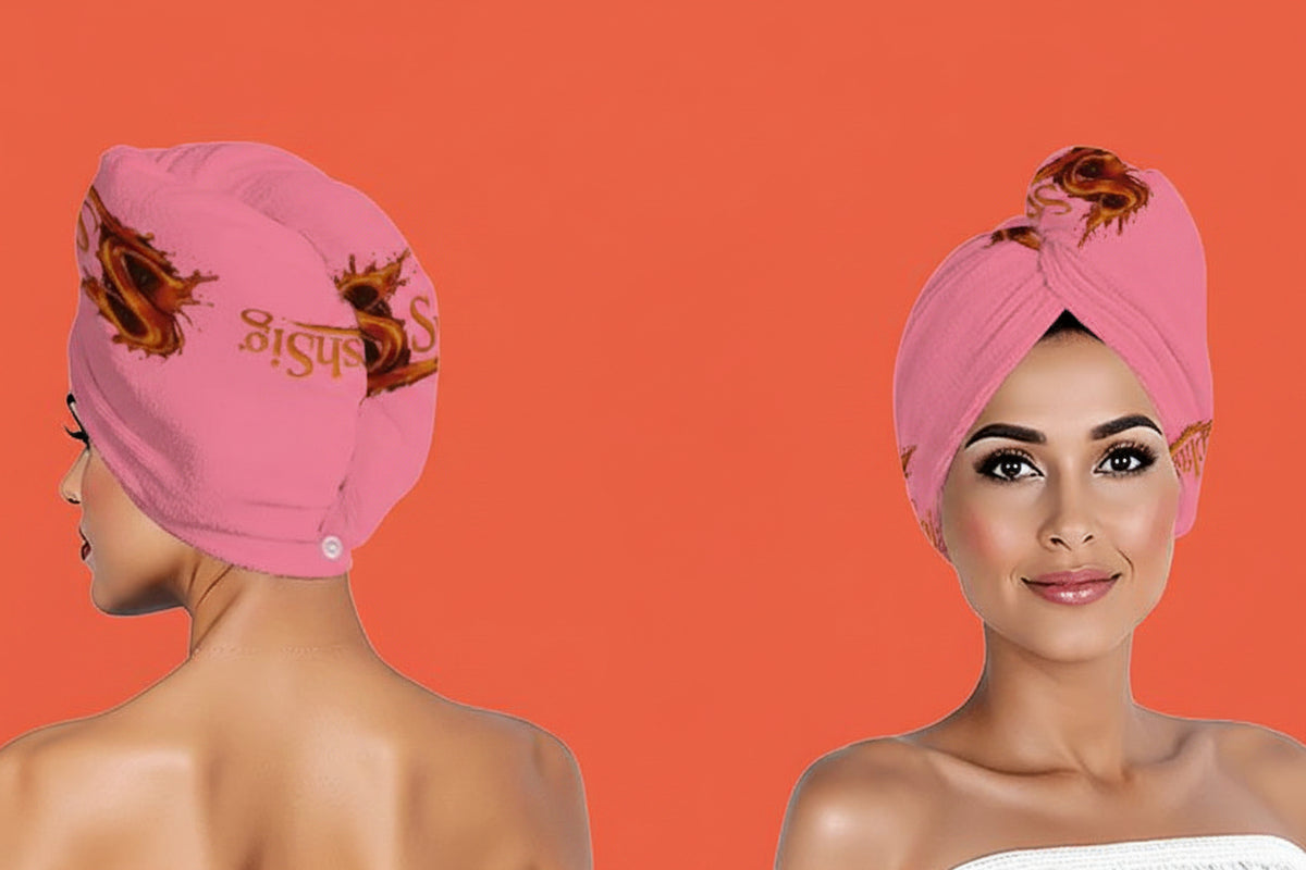 Splashsig Signature Microfiber Hair Towel Wrap